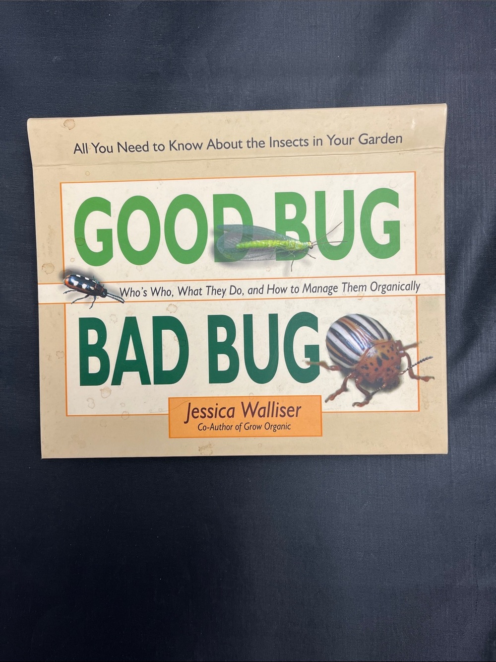 Good Bug Bad Bug by Jessica Walliser - Green & Cream Cover